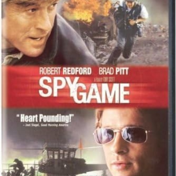 Full screen🎬 Movie- SPY GAME- Robert redford and Brad Pitt "Heart Pounding" - Picture 1 of 2